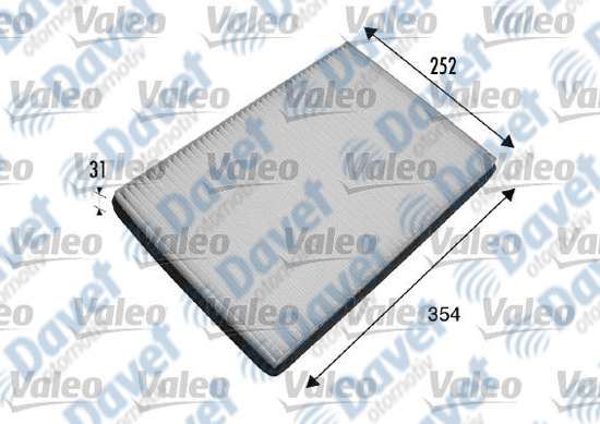 VALEO 698475 Polen Filtresi Mercedes A Serisi W168 A140 A160 A170 A190 Vaneo 97->  ####